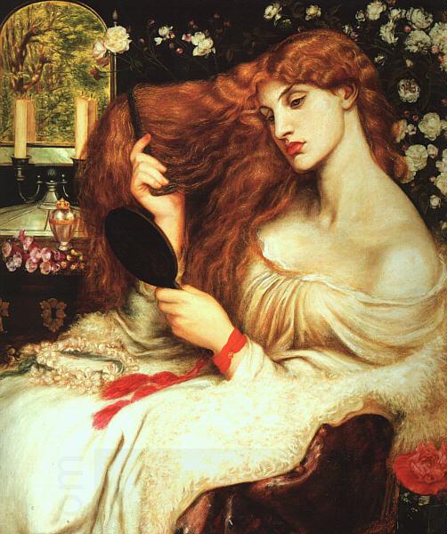 Dante Gabriel Rossetti Lady Lilith oil painting picture